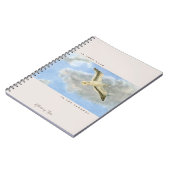 Seagull in the clouds ノートブック (左側)