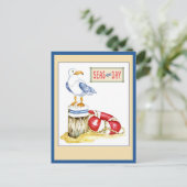 Seagull Nautical Anytime Card ポストカード (スタンド正面)