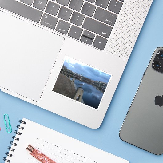 Seagull Photo シール (ノートパソコンとiPhone)