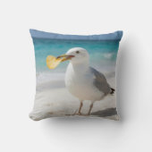 Seagull with a Potato Chip クッション (正面)