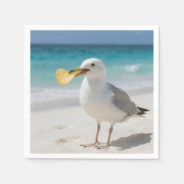 Seagull with a Potato Chip スタンダードカクテルナプキン