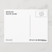 Seagullsはがき、海ビュー、デラウェア ポストカード (裏面)