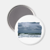 Seagullsビーチ付きストリー文字 マグネット (正面/裏面)