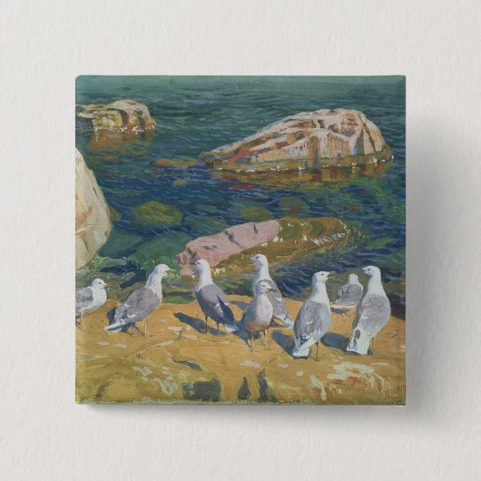 Seagulls 1910年 缶バッジ (正面)