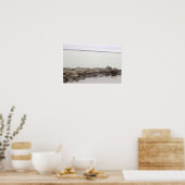 Seagulls on Rocks Poster ポスター (キッチン)