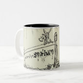 Seahare v1 (詳細) ツートーンマグカップ (正面左)