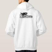 Seahawkのフード付きのスエットシャツ パーカ (裏面)