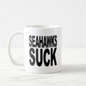 Seahawksは吸います コーヒーマグカップ (左)