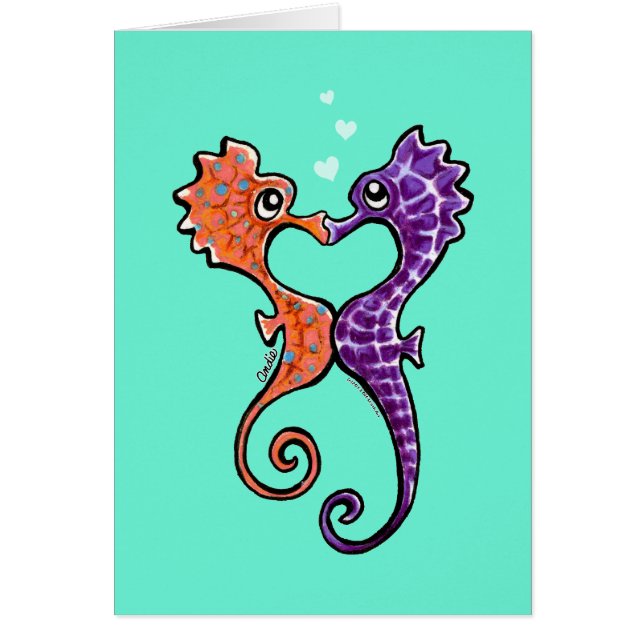 Seahorseキスオフリーシュアート™ (正面)
