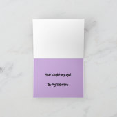 Seahorseバレンタインカード シーズンカード (内部)