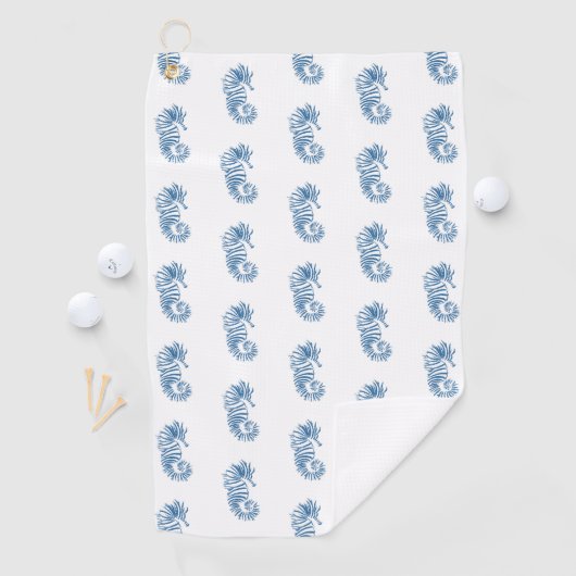 Seahorse  ゴルフタオル (インサイチュ)