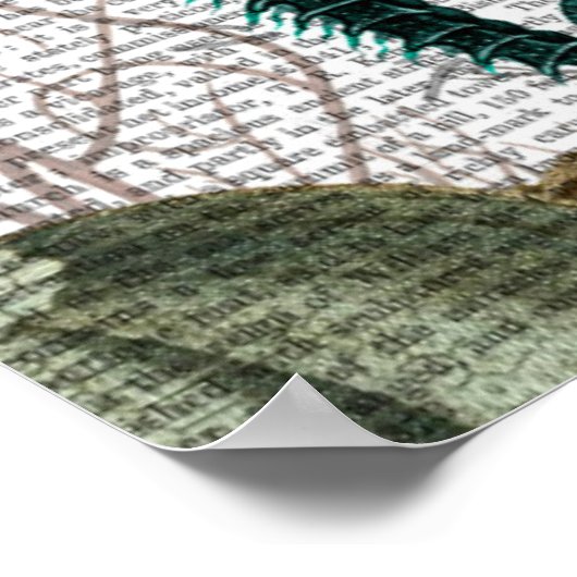 SeaHorse and Sea Urchins ポスター (角)