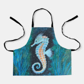 Seahorse apron for child エプロン (正面)