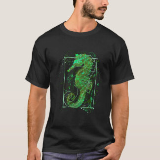 Seahorse Beach Aquarium Tシャツ
