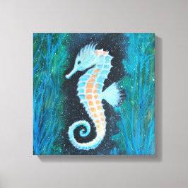 Seahorse canvas art キャンバスプリント