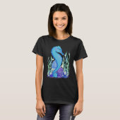 Seahorse I Aquatic Ocean I Sea Horse Tシャツ (正面フル)
