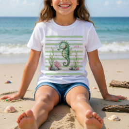 Seahorse in the Garden of Tides Tシャツ