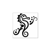 Seahorse Ocean Life Sea Tropical ラバースタンプ (インプリント)