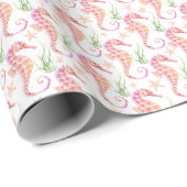 Seahorse Wrapping Paper ラッピングペーパー (ロールコーナー)