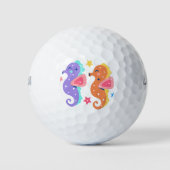 Seahorses ゴルフボール (正面)
