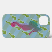 Seahorses, Apple iPhone X, Tough Xtreme Case-Mate iPhoneケース (裏面 (横))