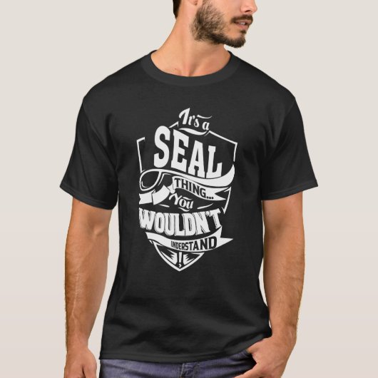 SEALの仲間だから Tシャツ (正面)