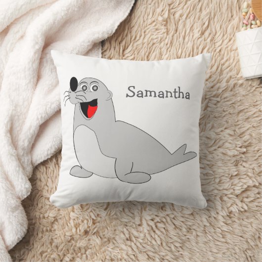 Seal Design Personalised クッション (ブランケット)