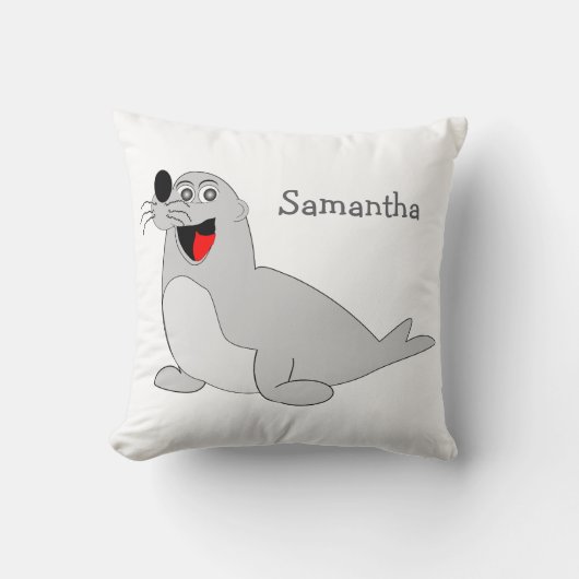 Seal Design Personalised クッション (正面)