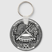 Seal of American Samoa  キーホルダー (裏面)