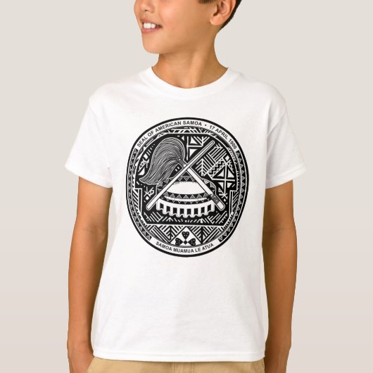 Seal of American Samoa Tシャツ (正面)