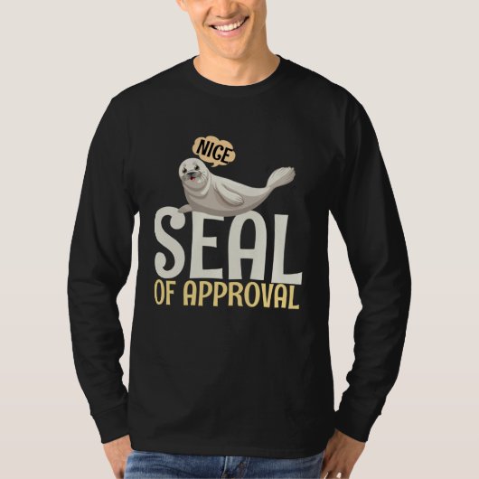 Seal of Approval Quote Tシャツ (正面)