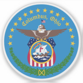 Seal of Columbus, Ohio, USA シール