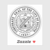 Seal of Duluth, Minnesota, USA シール (シート)