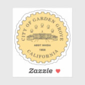Seal of Garden Grove, California, USA シール (シート)