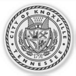 Seal of Knoxville, Tennessee, USA シール