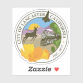 Seal of Lancaster, California, USA シール (シート)