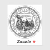 Seal of Providence, Rhode Island, USA シール (シート)