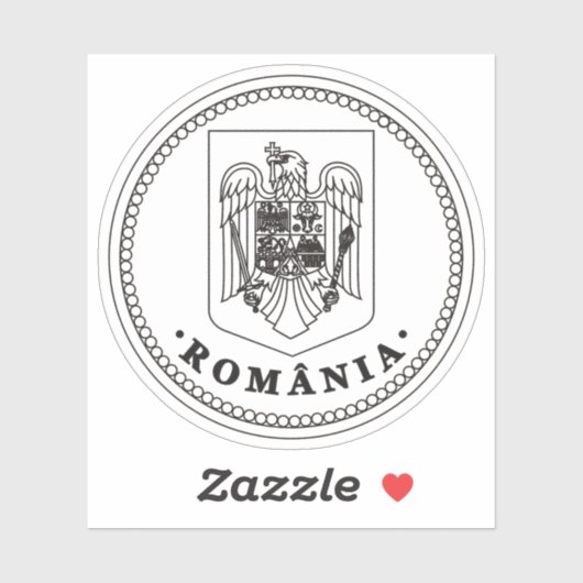 Seal of Romania シール (シート)