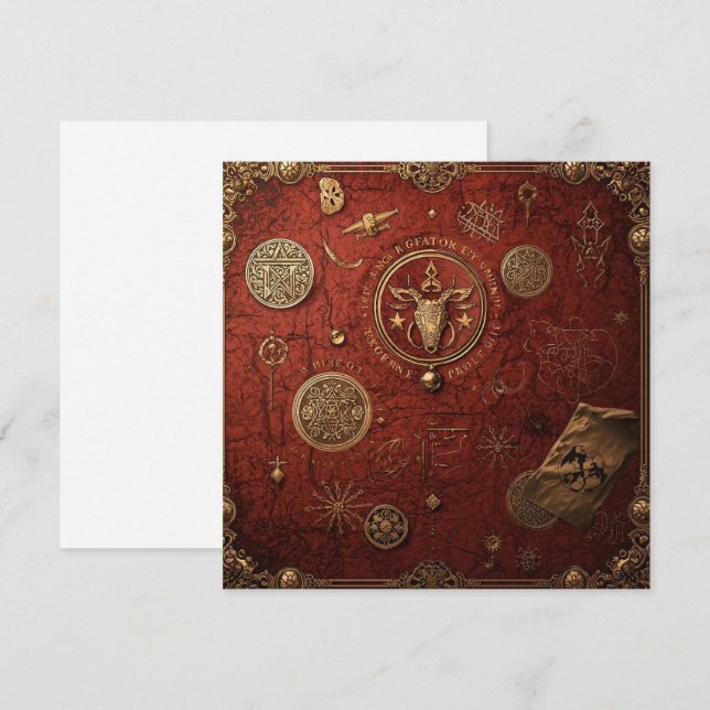 Seal of the Hidden Order (正面/裏面)