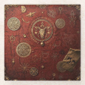 Seal of the Hidden Order ガラスコースター (正面)