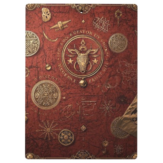 Seal of the Hidden Order クリップボード (裏面)