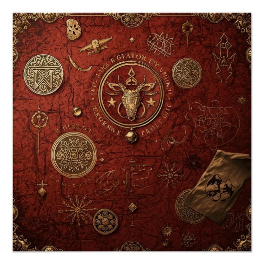 Seal of the Hidden Order ポスター (正面)