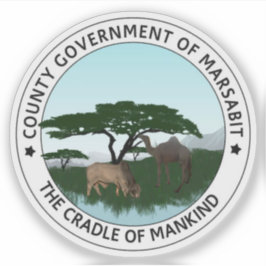 Seal of the Marsabit County, the Republic of Kenya シール