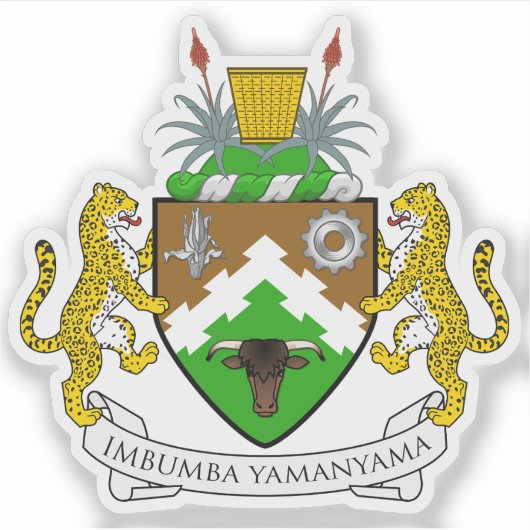 Seal of Transkei, the Republic of South Africa シール (正面)