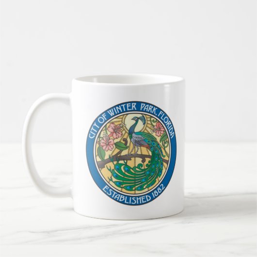 Seal of Winter Park, Florida Coffee Mug コーヒーマグカップ (左)