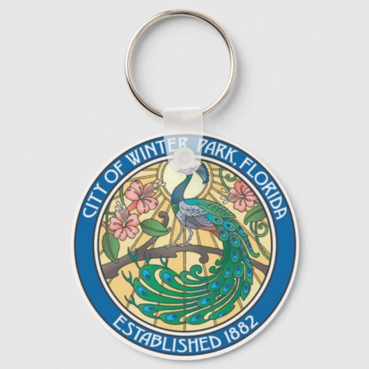 Seal of Winter Park, Florida Keychain キーホルダー (正面)