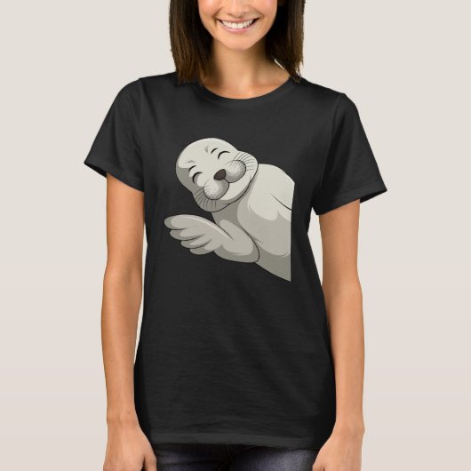 Seal Sea Lion Seals Kids Girls Boys Women Tシャツ (正面)