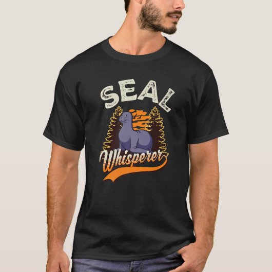 Seal Whisperer Sea Lion Whisperer Tシャツ (正面)