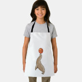 Seal with Basketball エプロン (インサイチュ)