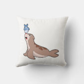 Seal with Fish (2).PNG クッション (裏面)